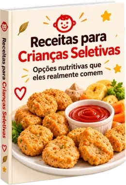 Capa do bônus Receitas para Crianças Seletivas