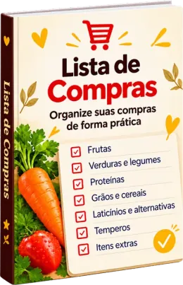 Capa do bônus Lista de Compras