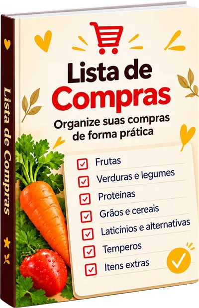 Capa do bônus Lista de Compras